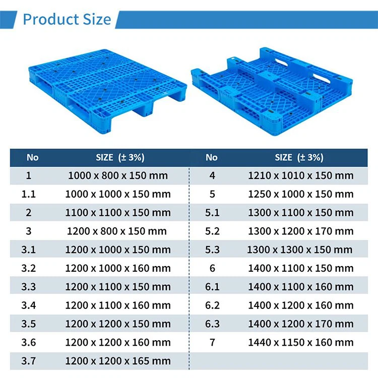 44x44 plastic pallet