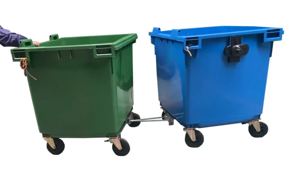 Zaczep tylny do pojemników na kółkach o pojemności 660 l i 1100 l